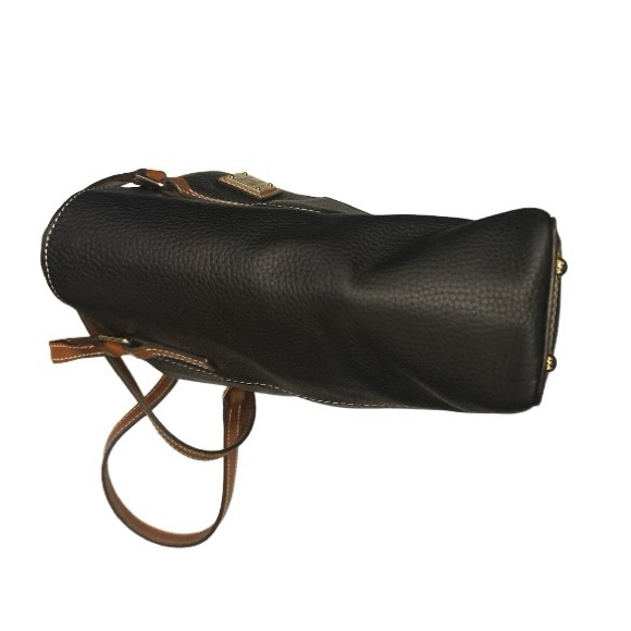 Dooney & Bourke Black Pebbled Leather Lexington Tote Bag - Picture 4 of 15